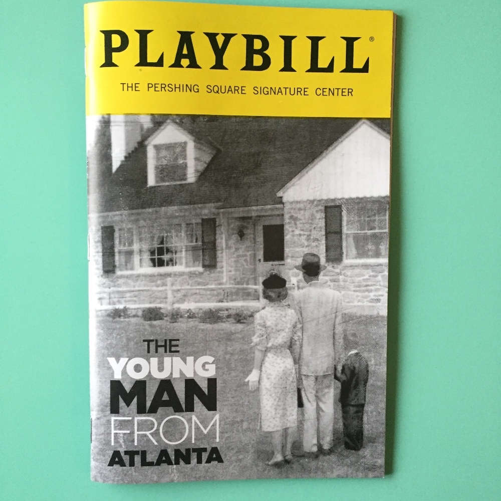 Playbill The Young Man From Atlanta Aidan Quinn